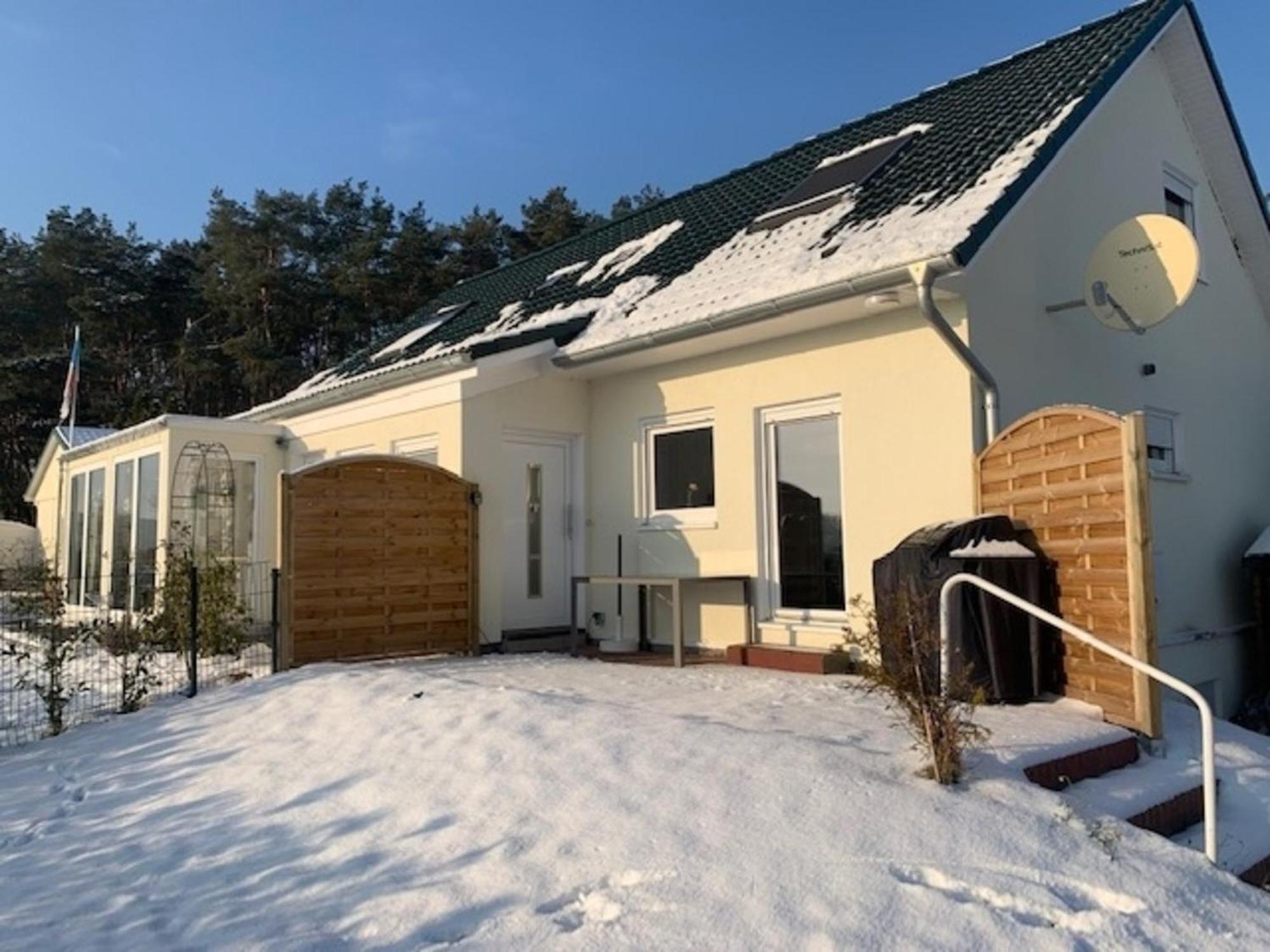 Ferienhaus Koehler Am Achterwasser Incl Boootsvermietung Urlaub Mit Hund Lutow ภายนอก รูปภาพ